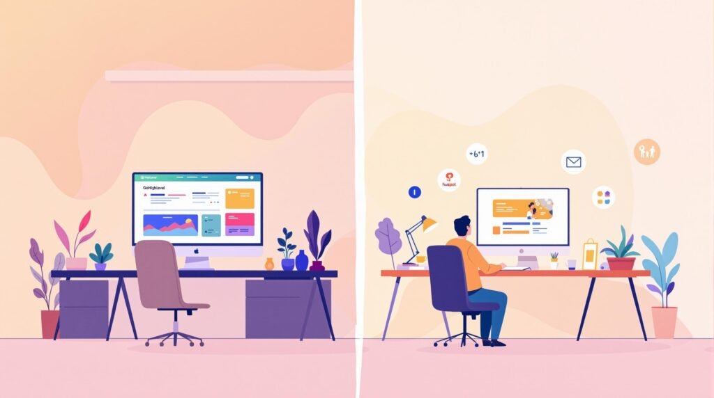 GoHighLevel vs HubSpot: A Battle of Marketing CRMs