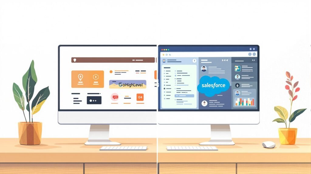 GoHighLevel vs Salesforce: Can It Compete with the Industry Giant?