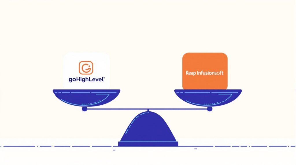 GoHighLevel vs Keap (Infusionsoft): The Best CRM for Small Businesses?